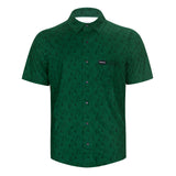 Men's Short Sleeve Catalyst Mountain Bike Button-Down Shirt