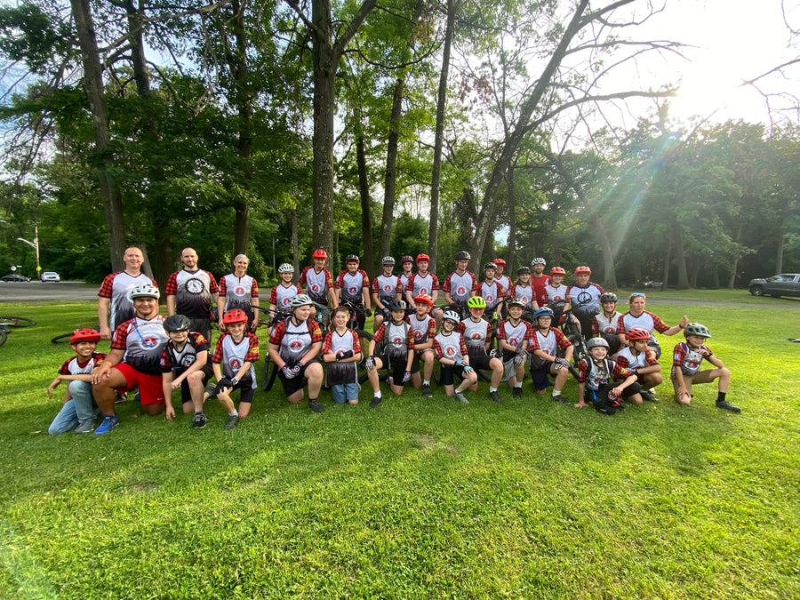 NICA team in matching custom Cognative jerseys